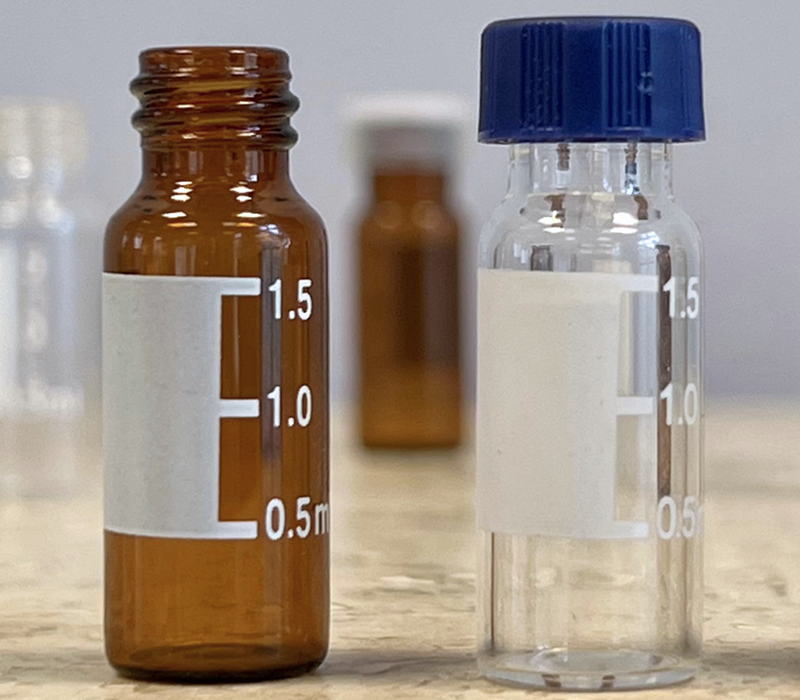 Vials for Autosamplers from stock