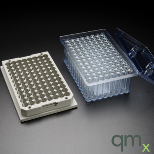 1.0ml Glass Conical Vials, 9x30mm, in Vial Loader