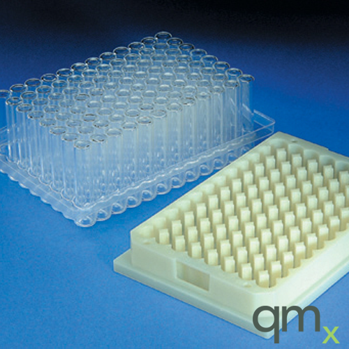 1.0ml Polypropylene Conical Vials, 9x30mm, in Vial Loader