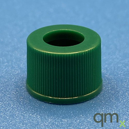 10-425 Green, Polypropylene Open Hole Cap