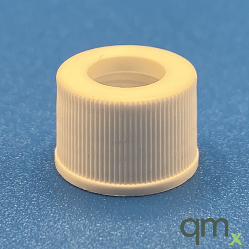 10-425 White, Polypropylene Open Hole Cap