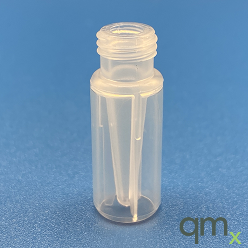 100-300Âµl Clear Polypropylene Limited Volume Screw-thread Vial, 9mm