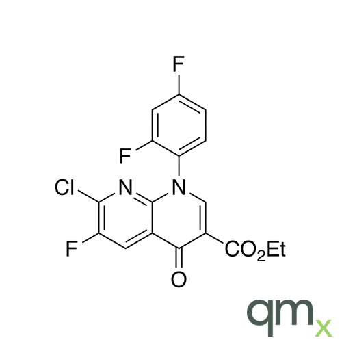 7-Chloro-6-fluoro-1-(2,4-difluorophenyl)-1,4-dihydro-4-oxo-1,8-naphthyridine-3-carboxylic Acid Ethyl Ester, neat