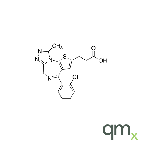 4-(2-Chlorophenyl)-9-methyl-6H-thieno[3,2-f][1,2,4]triazolo[4,3-a][1,4]diazepine-2-propanoic Acid, neat