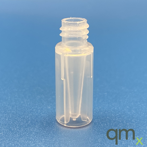 100ÂµL Clear Polypropylene Limited Volume Vial 8-425mm Thread