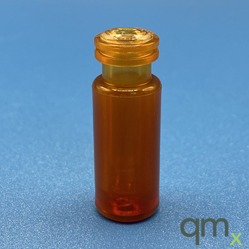 100Âµl Glass/Amber Plastic Limited Volume Snap/Crimp Vial, 11mm