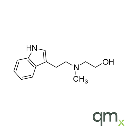 N-Hydroxyethyl-N-methyl-tryptamine, neat