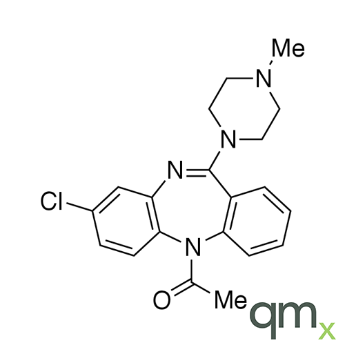 1-(8-Chloro-11-(4-methylpiperazin-1-yl)-5H-dibenzo[b,e][1,4]diazepin-5-yl)ethanone, neat