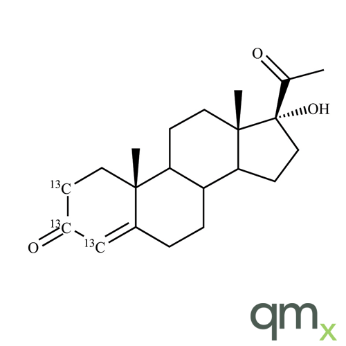 17a-Hydroxyprogesterone-[2,3,4-13C3], neat