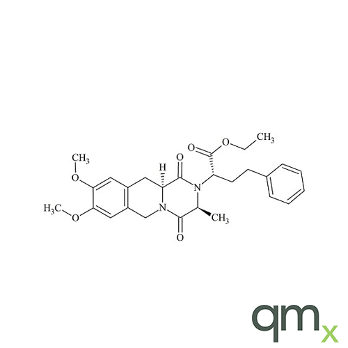 Moexipril USP Related Compound B: (S)-Ethyl 2-{(3S,11aS)-8,9-Dimethoxy-3-methyl-1,4-dioxo-3,4-dihydro-1H-pyrazino[1,2-b]isoquinolin-2(6H,11H,11aH)-yl}4-phenylbutanoate