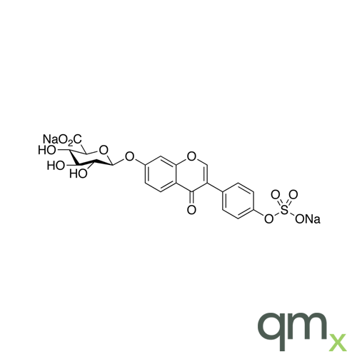 Daidzein 7-ÃŸ-D-Glucuronide 4â€™-Sulfate Disodium Salt, neat