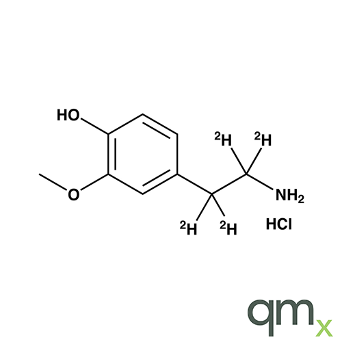 3-Methoxytyramine-[d4] Hydrochloride (3MT-[d4]), 100Âµg/ml