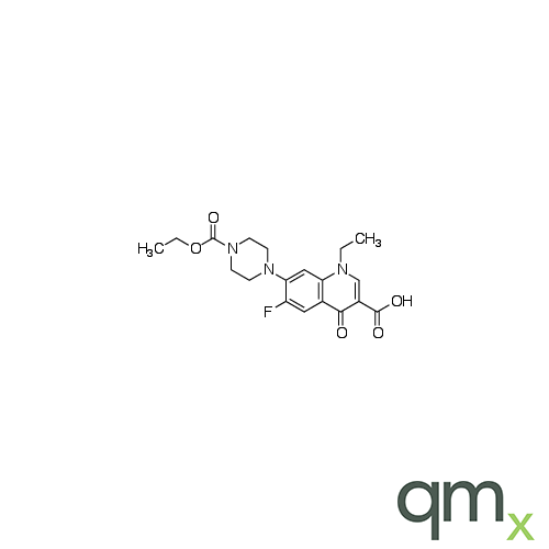 N-Ethoxycarbonyl Norfloxacin, neat