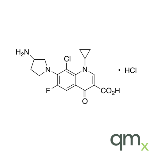 Clinafloxacin Hydrochloride, neat