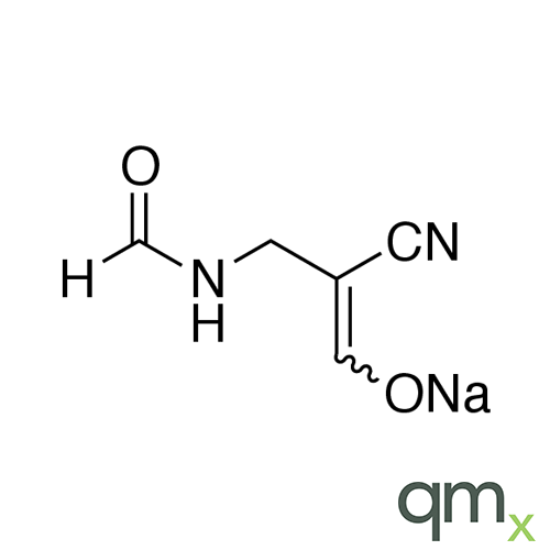 N-(2-Cyano-3-hydroxy-2-propenyl)formamide Monosodium Salt, neat