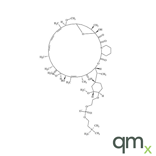 Everolimus ATG 181; 42-O-[2-[[Hydroxy[2-(trimethylammonio)ethoxy]phosphinyl]oxy]ethyl] Rapamycin