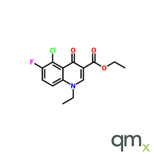 Ethyl 5-chloro-1-ethyl-6-fluoro-1,4-dihydro-4-oxoquinoline-3-carboxylate, neat
