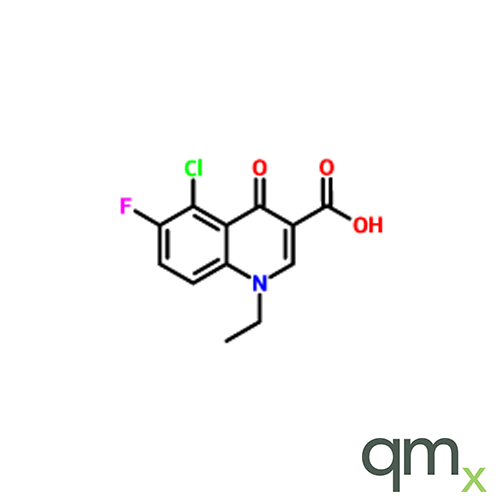 5-Chloro-1-ethyl-6-fluoro-1,4-dihydro-4-oxo-3-quinoline carboxylic acid, neat