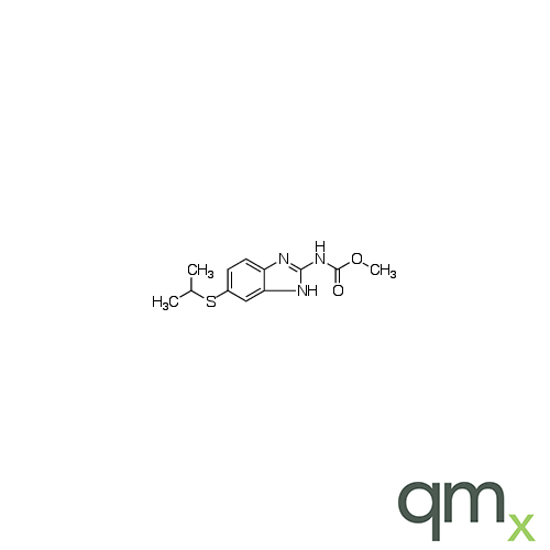 Methyl-N-(5-[propan-2-yl)sulfanyl]-1H-benzimidazol-2-yl)carbamate, neat