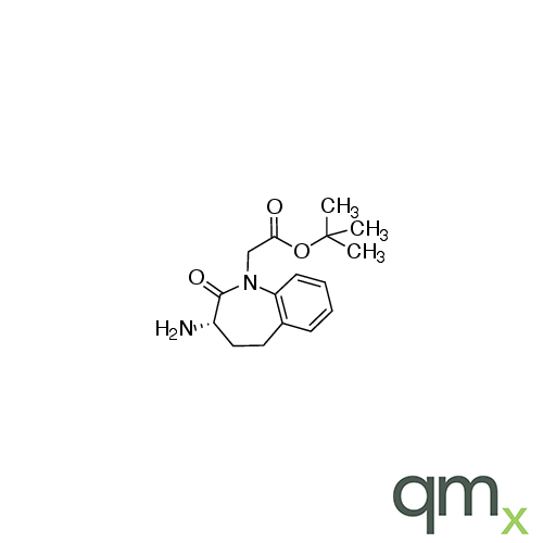 tert-Butyl-(S)-(3-amino-2-oxo-2,3,4,5-tetrahydrobenzo[b]azepin-1-yl) Acetate, neat