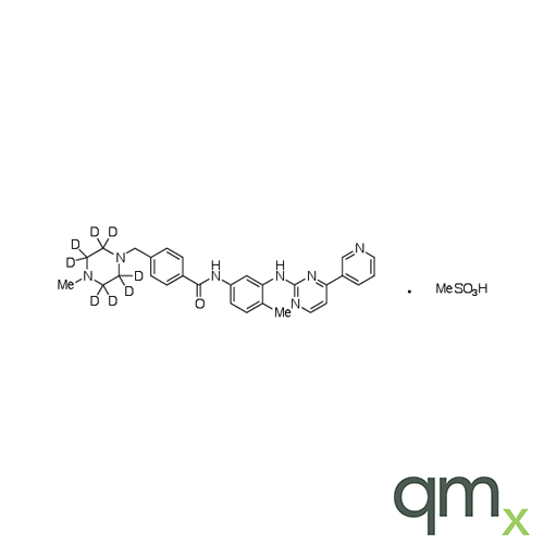 Gleevec-d8 Mesylate (Imatinib-d8 Mesylate), neat