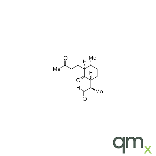 (2S,3R,6RS)-2-(3-Oxobutyl)-3-methyl-6-[(R)-2-propanal]cyclohexanoneMixture of Diastereomers, neat