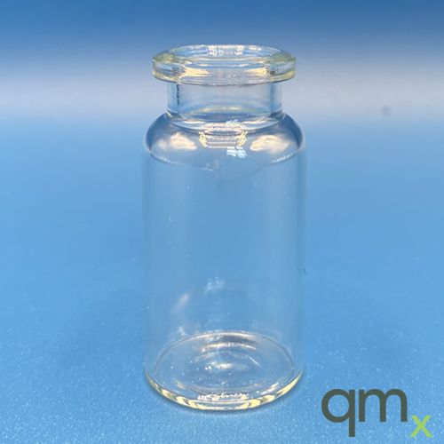10ml Headspace Vial, Flat Bottom, 23x46mm, 20mm Crimp