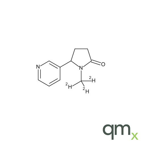(Â±)-Cotinine D3 (N-methyl D3), 10Âµg/ml in Acetonitrile - A2S certified