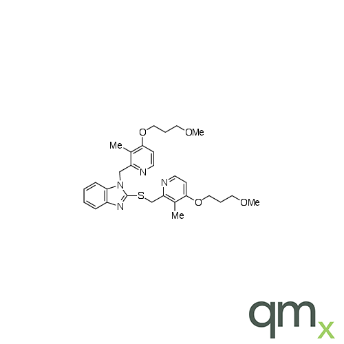 N-[[4-(3-Methoxypropoxy)-3-methyl-2-pyridinyl]methyl] Rabeprazole Sulfide, neat