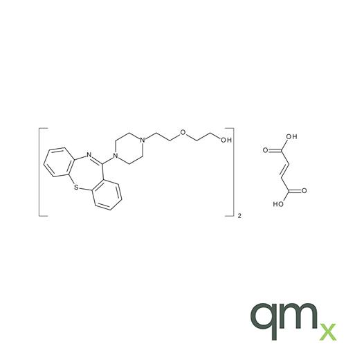 Quetiapine Hemifumarate, 100Âµg/ml in Methanol - A2S certified