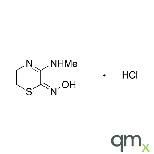 5,6-Dihydro-3-(methylamino)-2H-1,4-thiazin-2-one Oxime Hydrochloride, neat