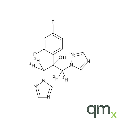 Fluconazole D4 (bismethylene D4), 10Âµg/ml in Acetonitrile - A2S certified