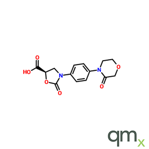 2-Oxo-3-[4-(3-oxo-4-morpholinyl)phenyl]-5R-oxazolidine carboxylic acid, neat