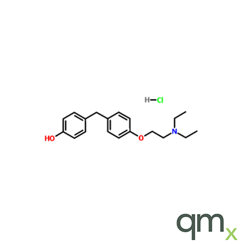 1-[4-(4-Hydroxybenzyl)phenoxy]-2-diethylaminoethane hydrochloride, neat