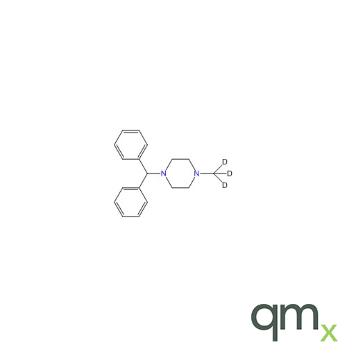 Cyclizine D3 (N-methyl D3), 1,000Âµg/ml in Acetonitrile - A2S certified