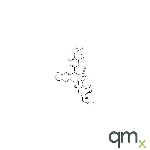 Etoposide phosphate, 1,000Âµg/ml in Acetonitrile - A2S certified