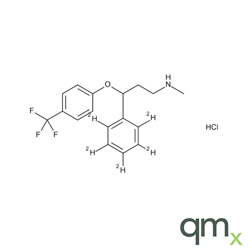(Â±)-Fluoxetine D5 HCl (phenylD5), 10Âµg/ml in Acetonitrile - A2S certified