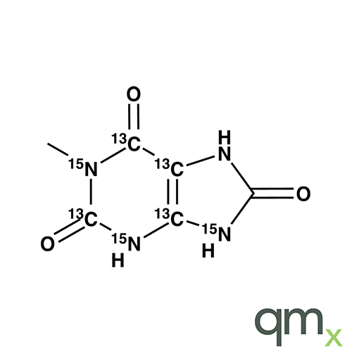 1-Methyluric Acid-[13C4,15N3]