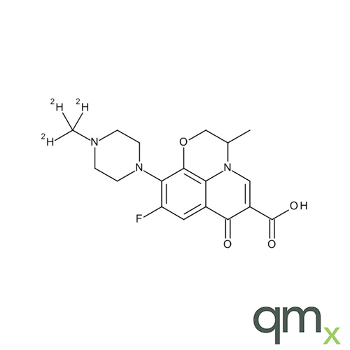 (S)-(-)-Ofloxacin D3 (N-methyl D3), 10Âµg/ml in Acetonitrile - A2S certified