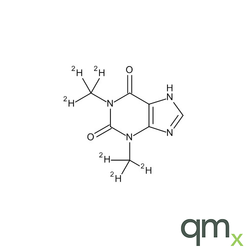Theophylline D6 (dimethyl D6), 1,000Âµg/ml in Methanol - A2S certified