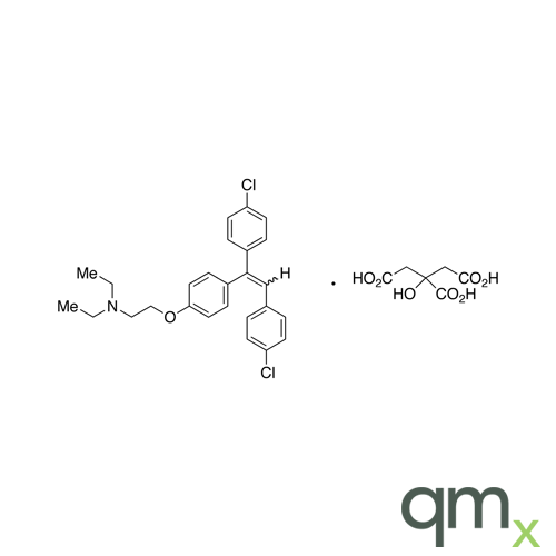 Deschloro-4,4â€™-dichloro Clomiphene Citrate(E/Z Mixture), neat