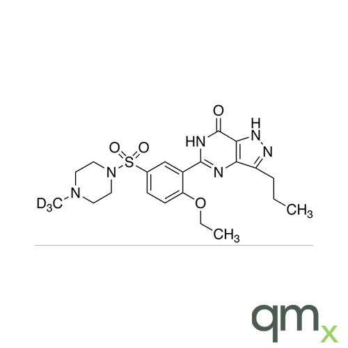 Pyrazole N-Demethyl Sildenafil-d3, neat