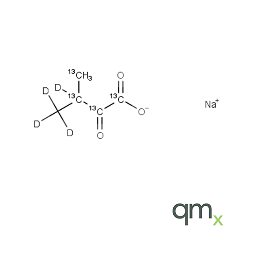 Sodium 3-methyl-2-oxobutanoate-13C4,d4, neat