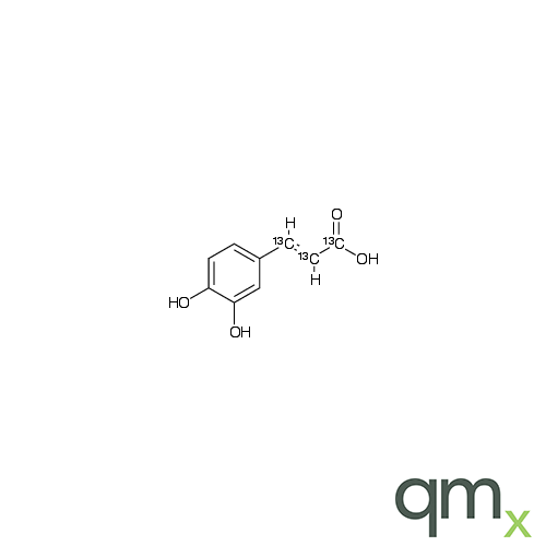 Caffeic Acid-13C3, neat