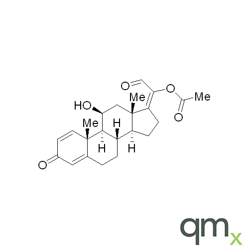 (11ÃŸ,?17E)?-20-?(Acetyloxy)?-?11-?hydroxy-?3-?oxopregna-?1,?4,?17(20)?-?trien-?21-?al, neat
