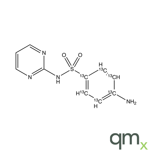 Sulfadiazine-13C6, neat