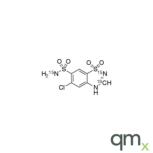 Chlorothiazide-13C,15N2, neat