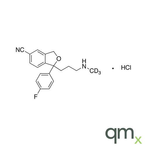 rac Demethyl Citalopram-d3 Hydrochloride, neat