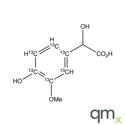 4-Hydroxy-3-methoxymandelic Acid-13C6, neat