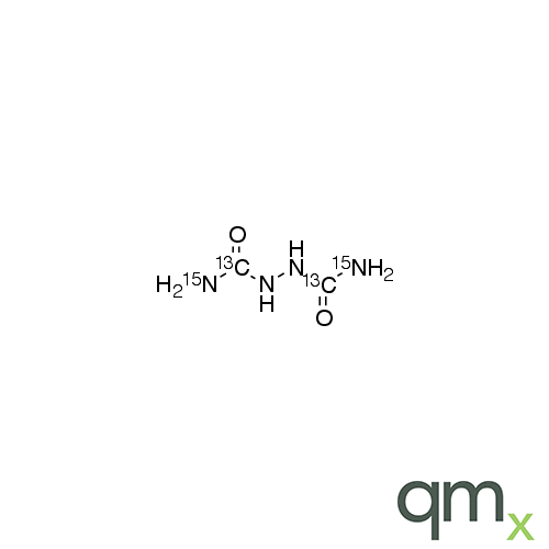 1,2-Hydrazinedicarboxamide-13C2,15N2, neat